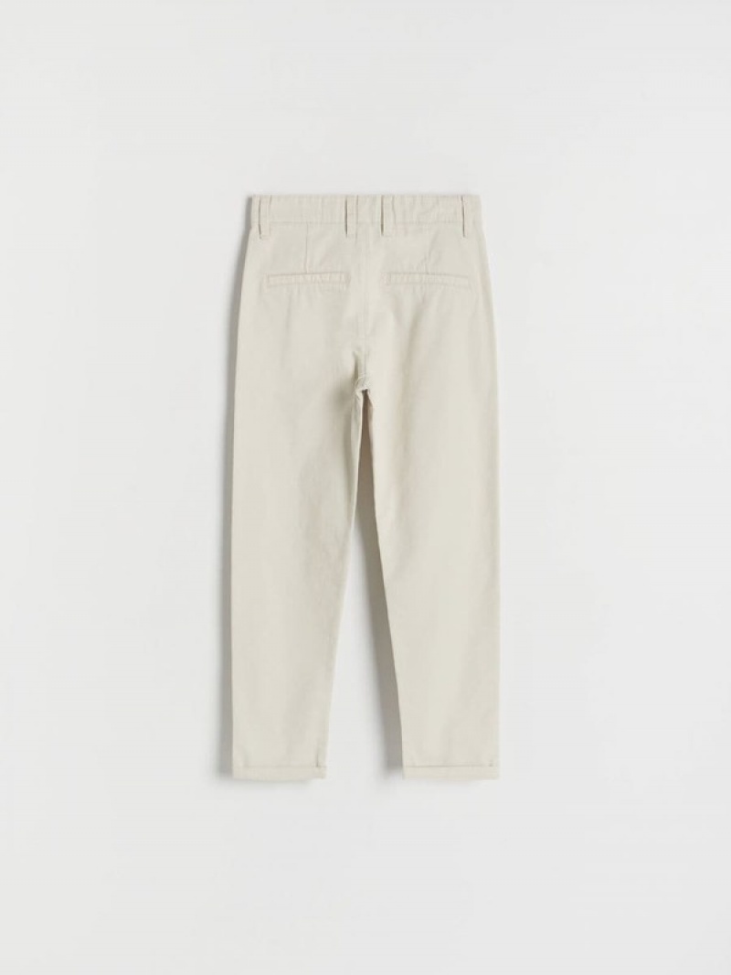 Reserved Regular Fit Chino Hosen Jungen Beige | 1362-KEDRH