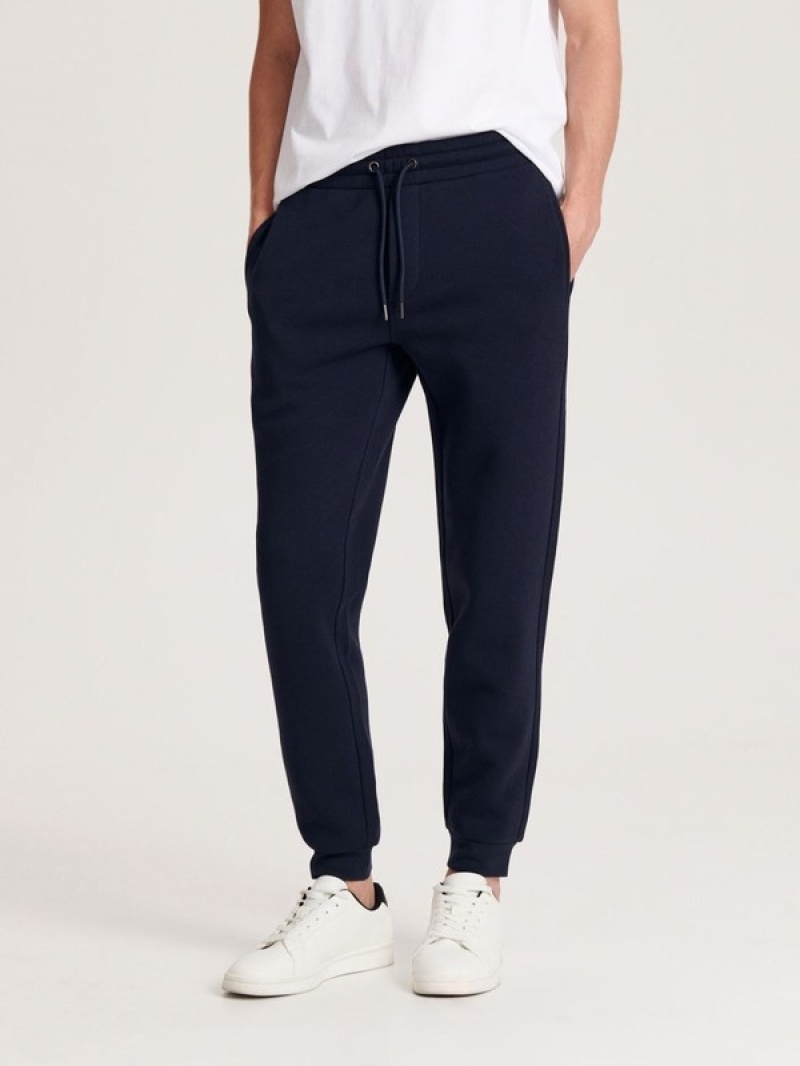 Reserved Regular Fit Track Bottoms Hosen Herren Navy | 7068-MHVOX