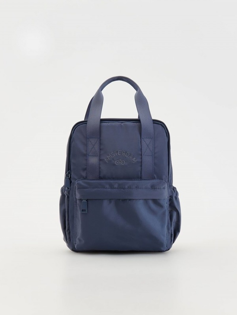 Reserved Rucksack Taschen Jungen Navy | 2158-ZYGIV