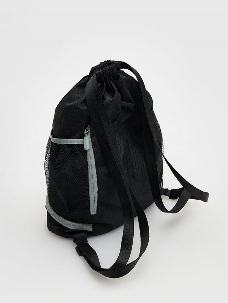 Reserved Rucksack Taschen Jungen Schwarz | 1378-ERQMZ