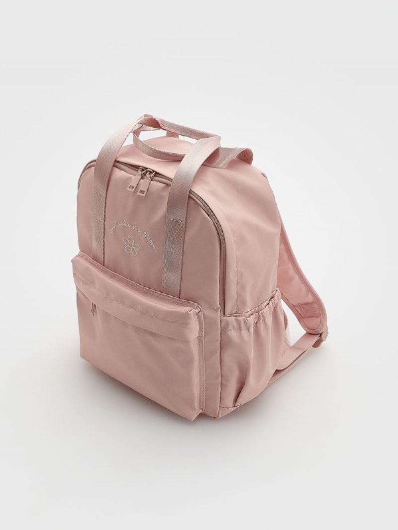 Reserved Rucksack Taschen Mädchen Rosa | 9846-EXZLM