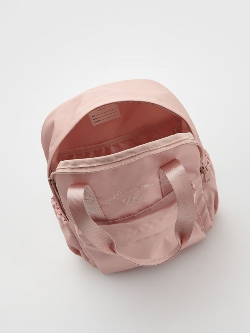 Reserved Rucksack Taschen Mädchen Rosa | 9846-EXZLM