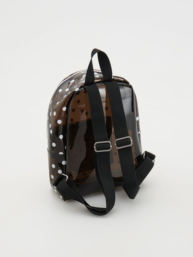 Reserved Rucksack Taschen Mädchen Schwarz | 5293-GYTNX