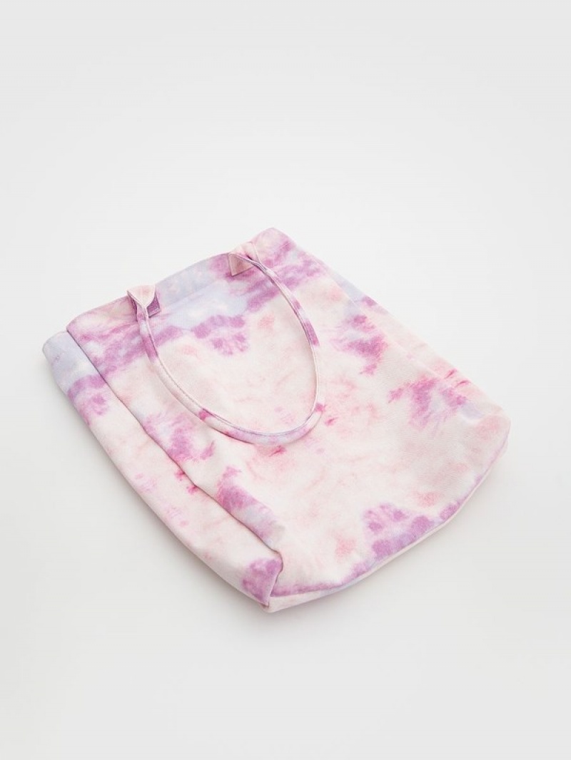 Reserved Shoppertie Dye Effect Taschen Mädchen Lavendel | 2956-OUAXI