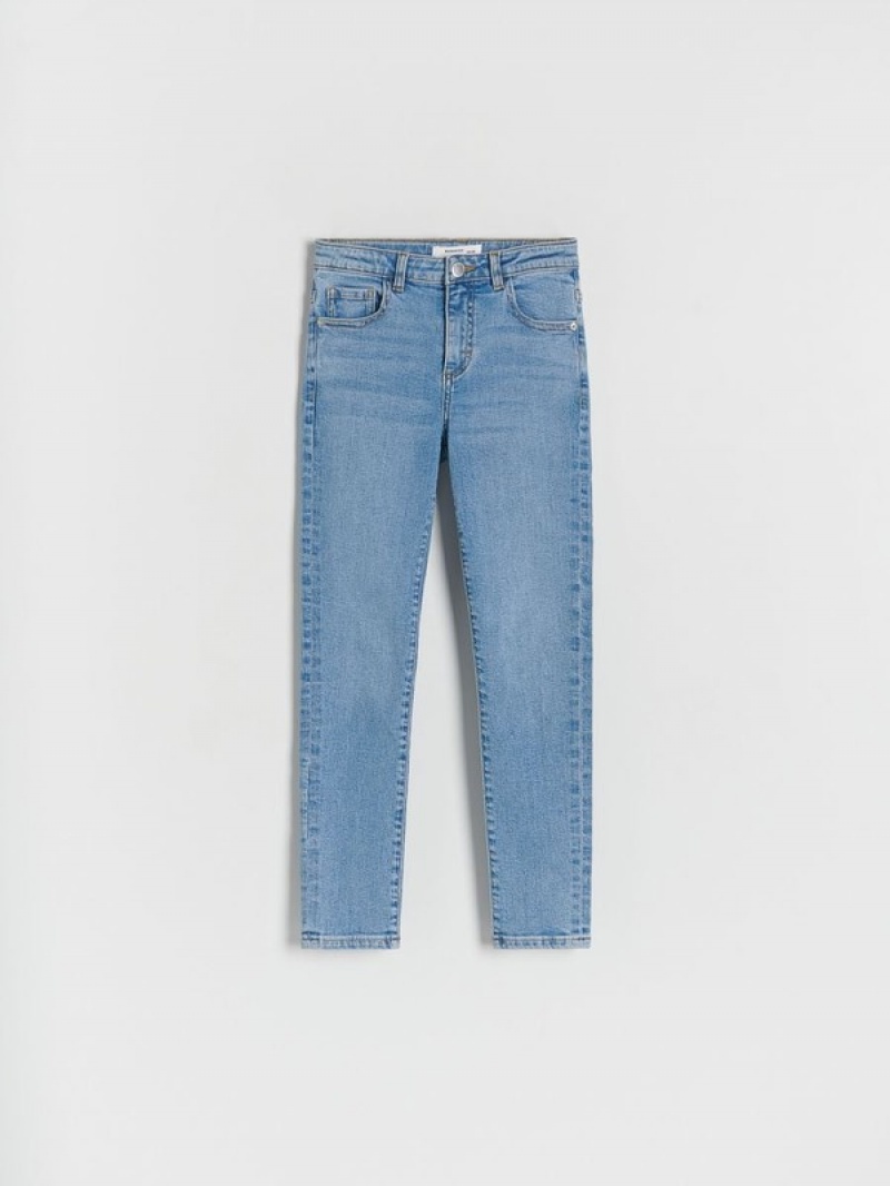 Reserved Slim Jeans Mädchen Blau | 1692-TEJQZ