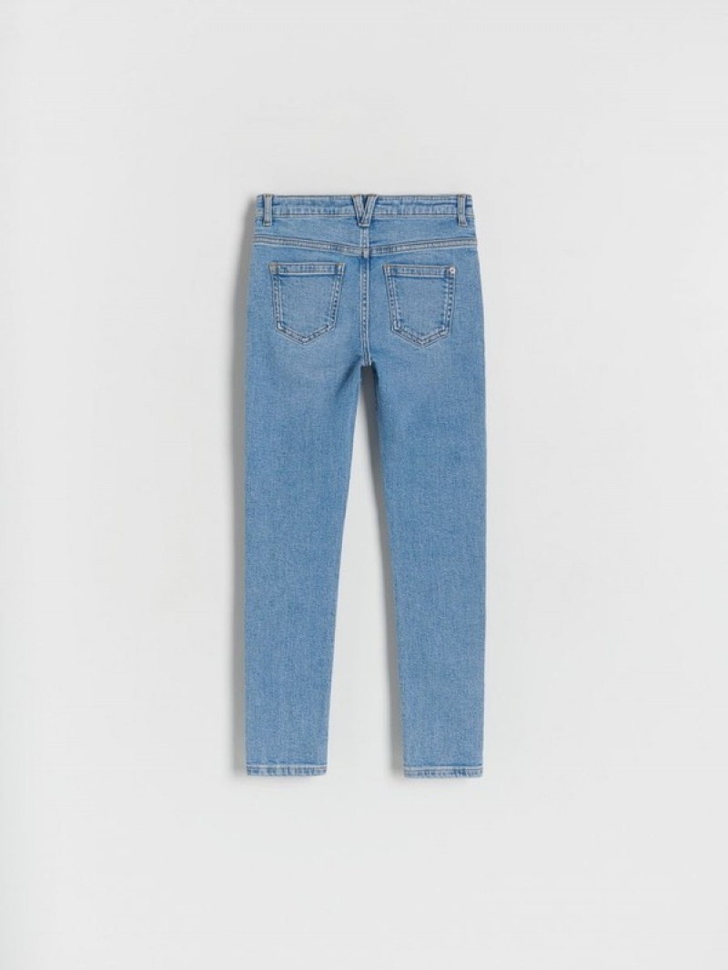 Reserved Slim Jeans Mädchen Blau | 1692-TEJQZ