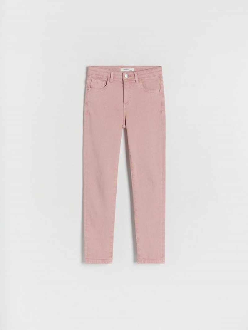 Reserved Slim Jeans Mädchen Rosa | 1235-ZGKSF