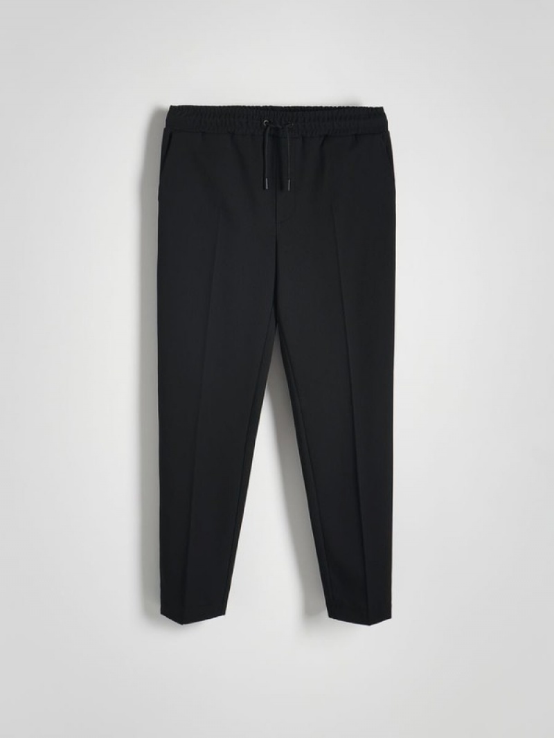 Reserved Slim Joggers Hosen Herren Schwarz | 7930-VFDTW