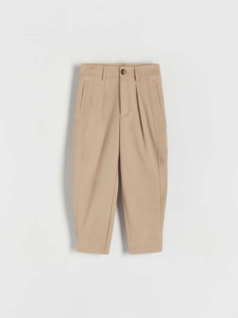 Reserved Smart Hosen Mädchen Beige | 6240-ZPCFX