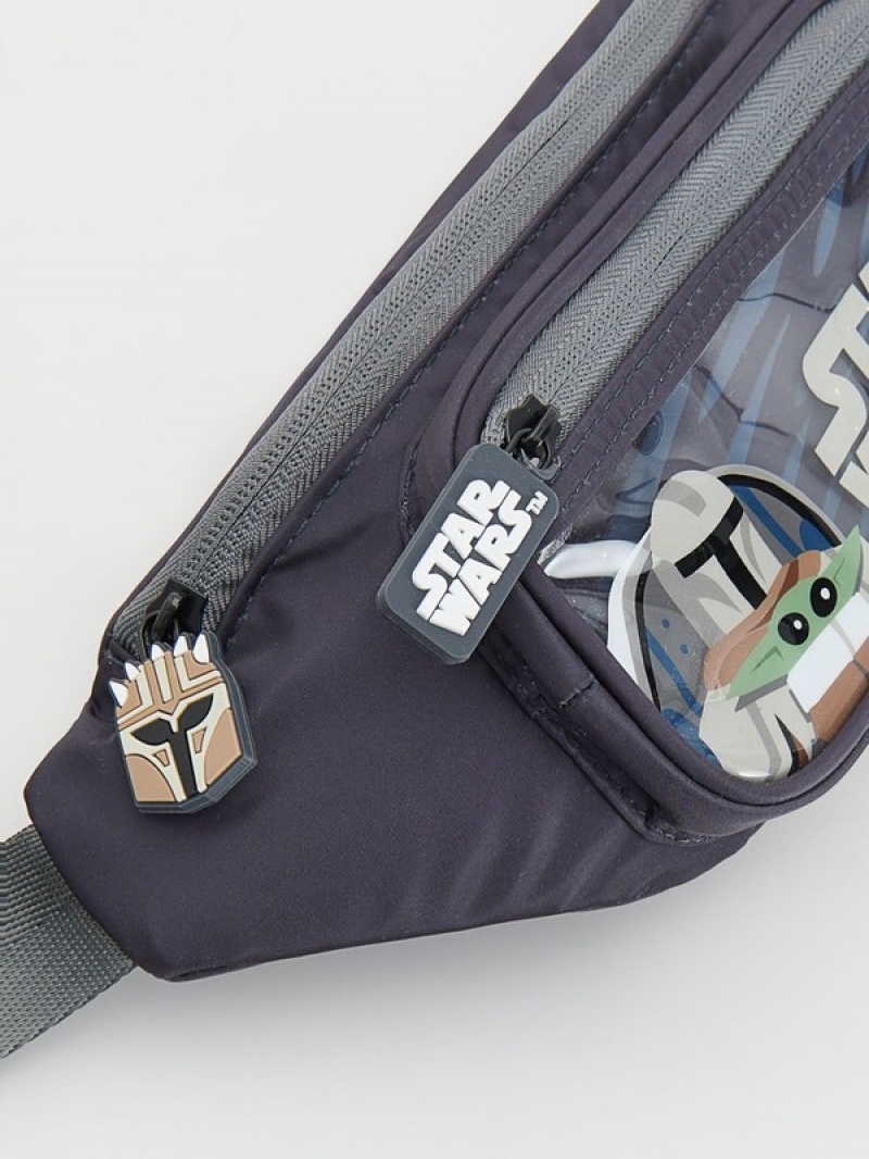 Reserved Star Wars Bumbag Taschen Jungen Dunkelgrau | 2490-HQFTM