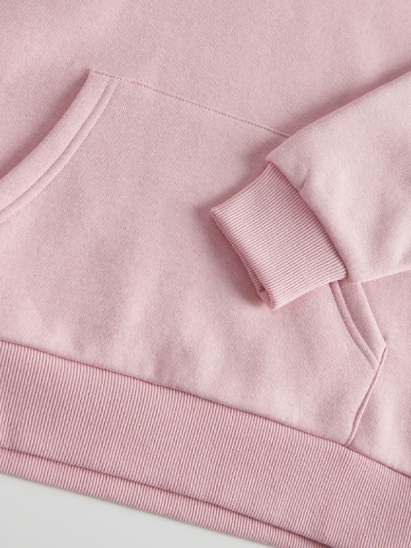 Reserved Stirrup Hoodie Mädchen Rosa | 8720-JFYHV