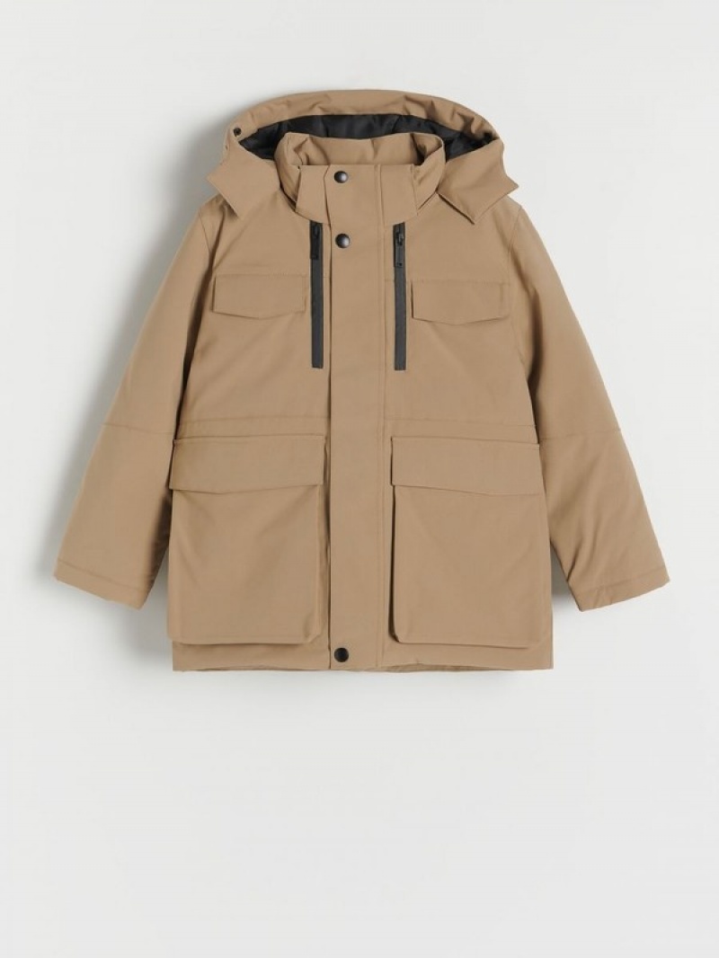 Reserved Winterhood Jacken Jungen Braun | 2503-EZBKV